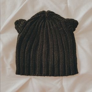 aeropostale x bethany mota black beanie